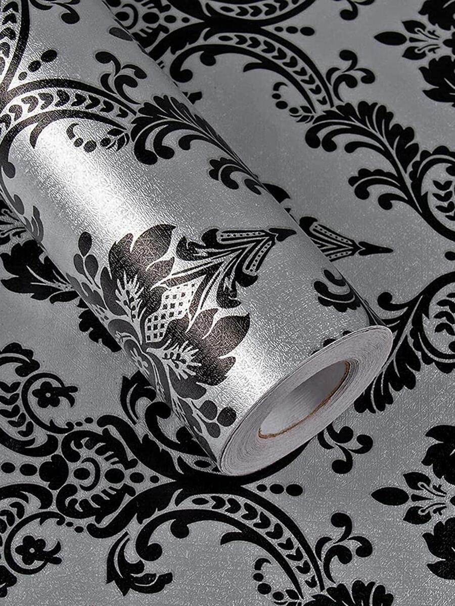 1卷卷轴图案墙纸 装修贴纸 撕拉墙板 墙纸 壁纸 春季装饰用品 刷新你的家 节日装饰贴纸 礼物 生日 毕业