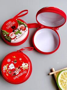 1 ví kim loại họa tiết giáng sinh - Nhiều màu - Xem 6