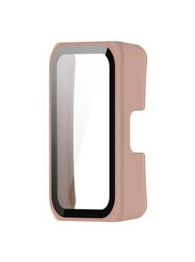 二合一個人電腦手錶殼&屏幕保護膜適用於華為帶 - 粉色 - 查看 2