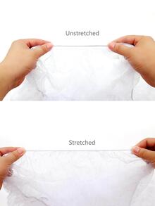 Lưới chống muỗi cho xe đẩy trẻ em phổ quát - trắng - Xem 5