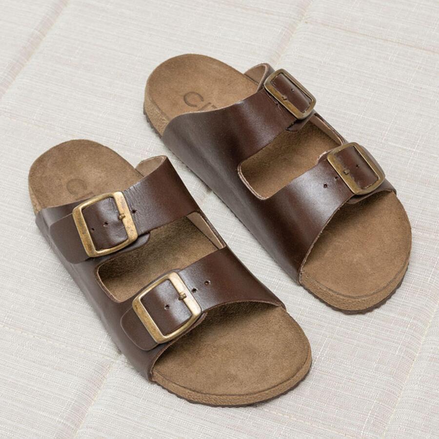 Women Slides - Cà phê nâu - Xem 1