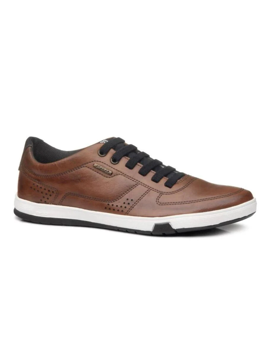 Men Sneakers - Rust Brown - View 1