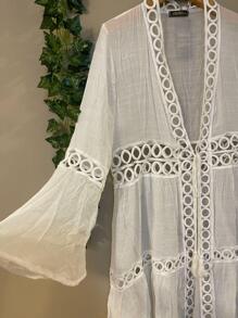 Women Tops - 白色 - 查看 3