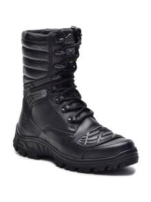 Women Rain Boots - 黑色 - 查看 5