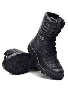 Women Rain Boots - 黑色 - 查看 2