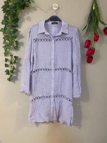 Women Tops - 紫色 - 查看 1