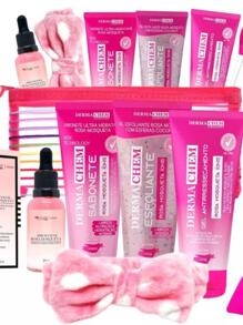 Skin Care Sets - Rosa Fucsia - Ver 1