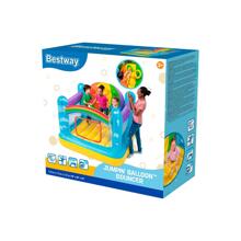 Castillo Inflable Arcoiris Rainbow Brincolin Infantil De Bestway 173 Cm - Multicolor - Ver 4