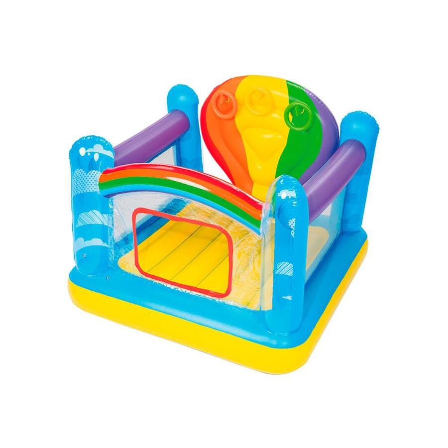 Castillo Inflable Arcoiris Rainbow Brincolin Infantil De Bestway 173 Cm - Multicolor - Ver 1