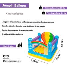 Castillo Inflable Arcoiris Rainbow Brincolin Infantil De Bestway 173 Cm - Multicolor - Ver 3