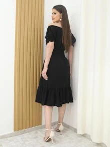 Women Dresses - 黑色 - 查看 2