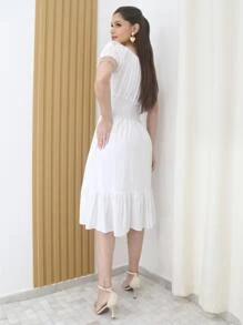 Women Dresses - White - View 2