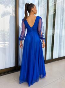 Women Dresses - Xanh đậm - Xem 2