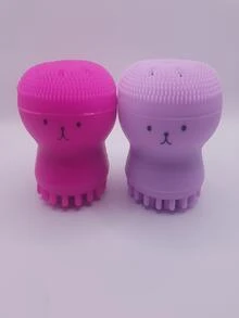 Pulpo exfoliante facial de silicon. - Multicolor - Ver 2