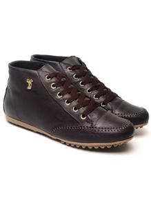 Women Fashion Boots - 咖啡棕 - 查看 1