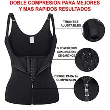 Entrenador De Cintura De Faja Con Forma Deportiva Para Mujeres - Negro - Ver 6