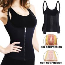 Entrenador De Cintura De Faja Con Forma Deportiva Para Mujeres - Negro - Ver 5