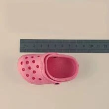 1pair Pet Photography Photo Prop Mini Funny Slippers - Pink - View 3