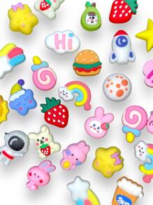 20 Pieces 3D Kawaii Sticker For Bottle, Stickers Various Kawaii Figures RANDOM - Multicolor - View 2