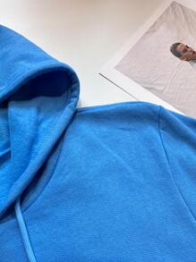 Women Sweatshirts - 藍色 - 查看 3