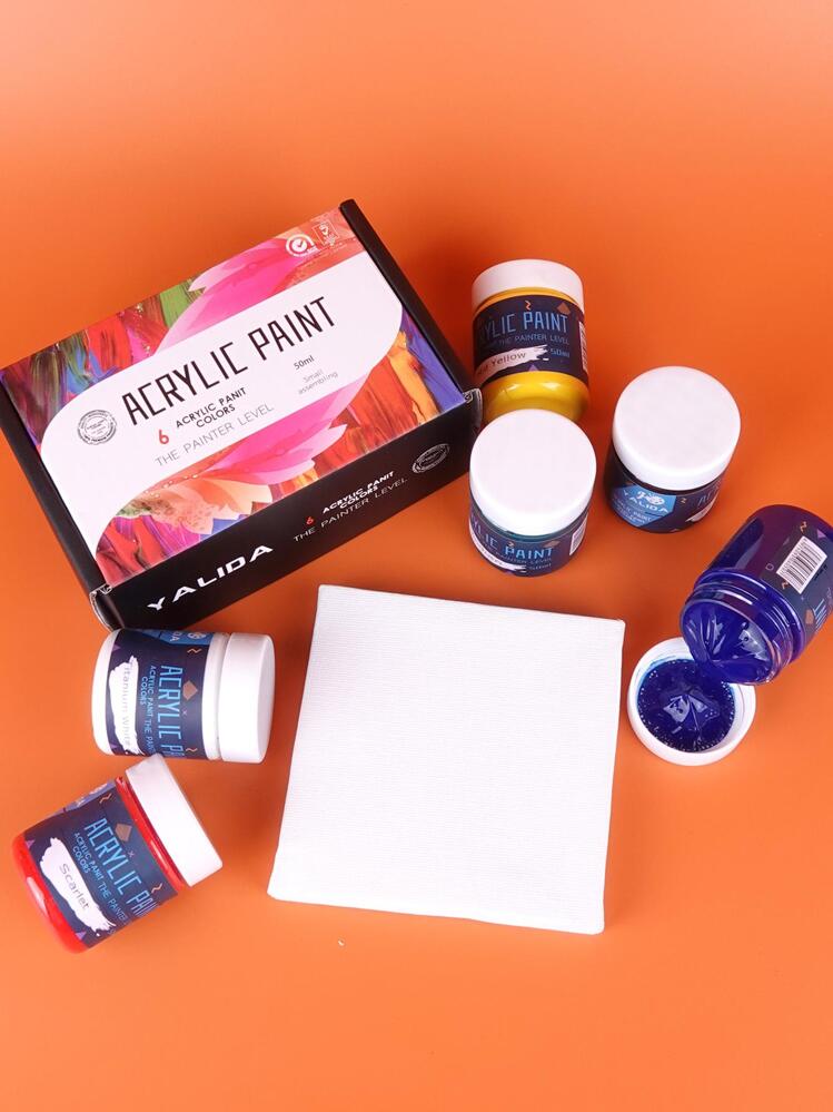 Trade Shop - Set 12 Tubi Tubetti Acquerelli Acquerello Acrilici Pittura Colori 12ml - | Leroy Merlin