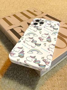 Vỏ điện thoại hoa văn kỳ lân hoạt hình - Nhiều màu - Xem 1