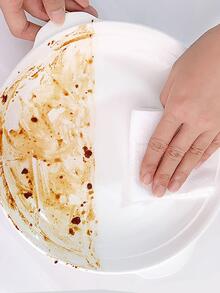 1 paquete de toallitas húmedas multiusos para limpieza de cocina - Blanco - Ver 5