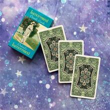 Lenormand Oracle Card Deck 36 Cards/Set With Guidebook For Family Friends Party Entertainment Board Game Holiday Playing Cards - Blue and White - View 5
