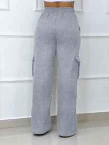 Women Sweatpants - Xám - Xem 6
