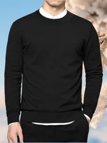 Men Sweaters - Black - View 1