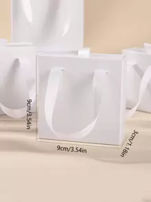 1pc Jewelry Packaging box - White - View 3