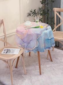 1入組大理石紋樣式桌布 - 彩色 - 查看 5