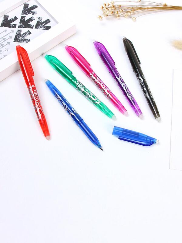 4pcs Mixed Colors Erasable Gel Pen SHEIN USA