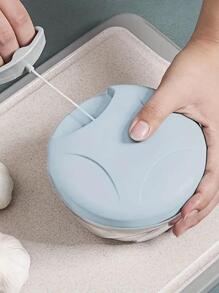 1pc Manual Garlic Press 2-Blade Garlic Mincer Crusher