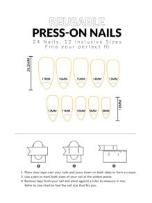 Get Glamorous With 24pcs Long Almond Bow Decor Full Cover Fake Nail Set - Multicolor - View 7