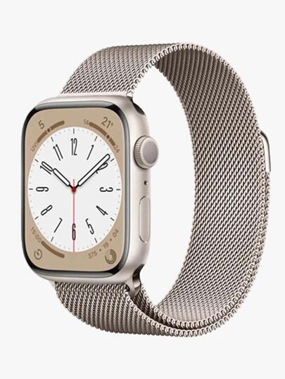 1pc Metal Milanese Loop Band Compatible With Apple Watch Band 38mm 40mm 41mm 42mm 44mm 45mm 46mm 49mm Women Men Stainless Steel Mesh Magnetic Adjustable Strap Compatible With Apple Watch Series Ultra 10 9 8 7 6 5 4 3 2 1 SE