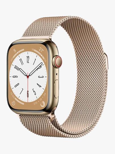 1pc Metal Milanese Loop Band Compatible With Apple Watch Band 38mm 40mm 41mm 42mm 44mm 45mm 46mm 49mm Women Men Stainless Steel Mesh Magnetic Adjustable Strap Compatible With Apple Watch Series Ultra 10 9 8 7 6 5 4 3 2 1 SE