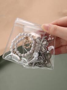 20pcs Jewelry Packaging Bags For Rings, Earrings, Necklaces - White - View 1