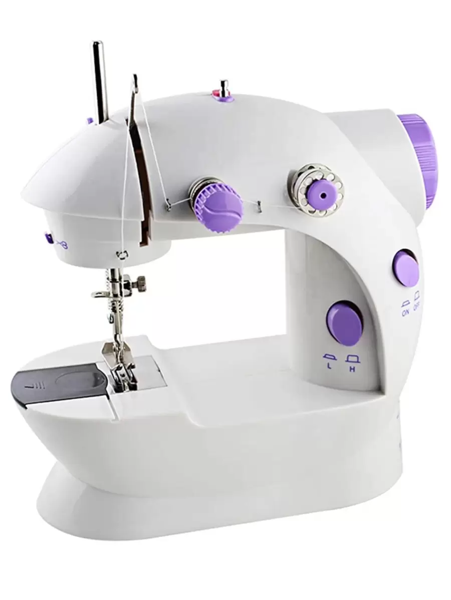 Mini máquina de coser eléctrica automática y portátil, mini sewing machine. maquina de cocer para principiantes - Multicolor - Ver 1
