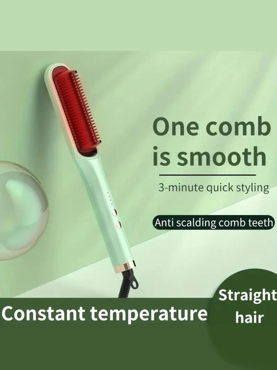 Ionic Straightening Brush - Red - View 1
