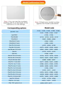 1入組素色ipad手機殼 - 無色 - 查看 5