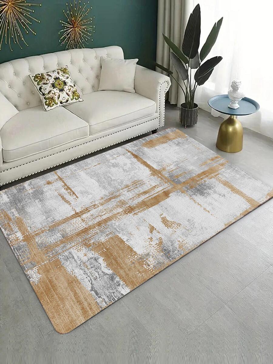 1 pieza Alfombra con patrón de dibujo - Multicolor - Ver 1