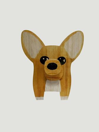 動物眼鏡架可愛3D動物木展示架架子眼鏡支撐架