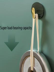 4pcs Round Wall Hook - Green - View 3