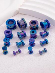 34 piezas / Set Expansores de oreja - Multicolor - Ver 9