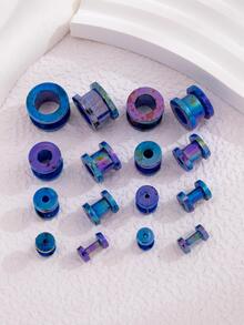 34 piezas / Set Expansores de oreja - Multicolor - Ver 11