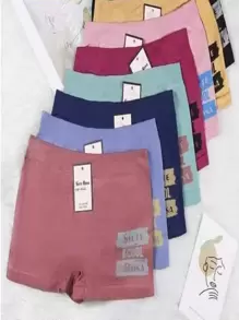 Boxer de dama 6 piezas - Multicolor - Ver 2