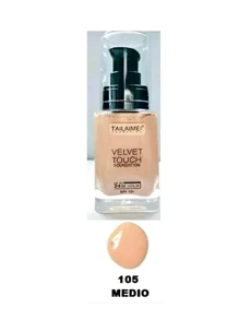 Base De Maquillaje Tailaimei Velvet Touch Alta Cobertura - 106 Natural Buff - Ver 1