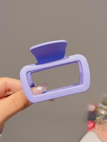 4入組素色矩形髮爪 - 彩色 - 查看 6