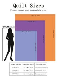 1pc Cartoon Animal Pattern Quilt, Modern Fabric Quilt For Home - Multicolor - View 2